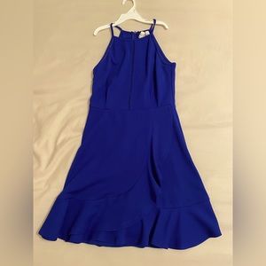 royal blue dress